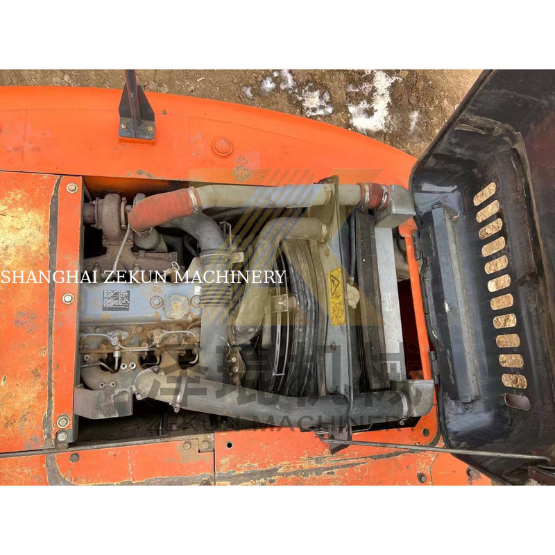 4001-6000 कार्य घंटों हिताची ZX120-6 ISUZU इंजन के साथ दूसरे हाथ मिनी खुदाई मशीन