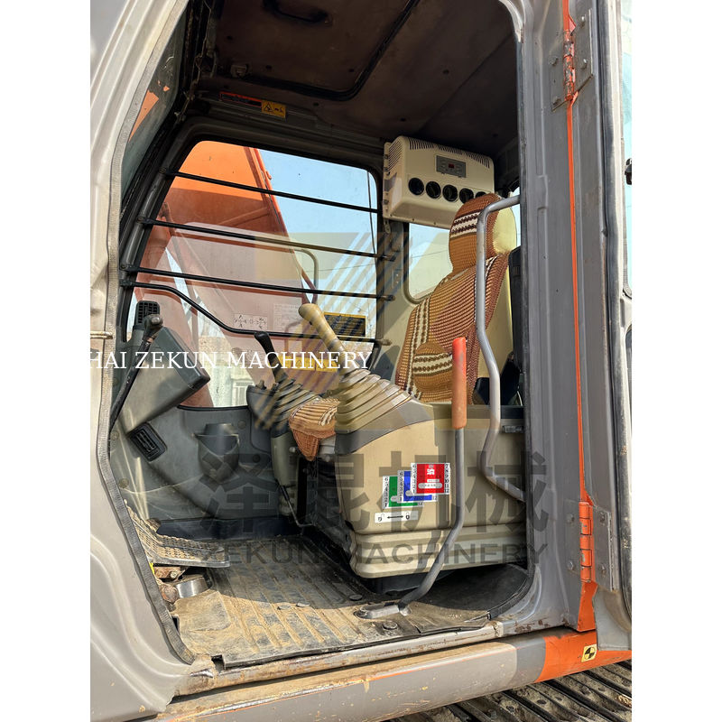 12 टन परिचालन भार 4001-6000 कार्य घंटों में प्रयुक्त हिताची ZX120-6 मिनी खुदाई मशीन