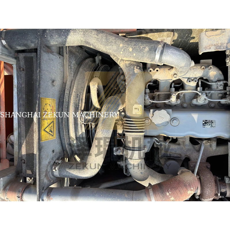12 टन परिचालन भार 4001-6000 कार्य घंटों में प्रयुक्त हिताची ZX120-6 मिनी खुदाई मशीन