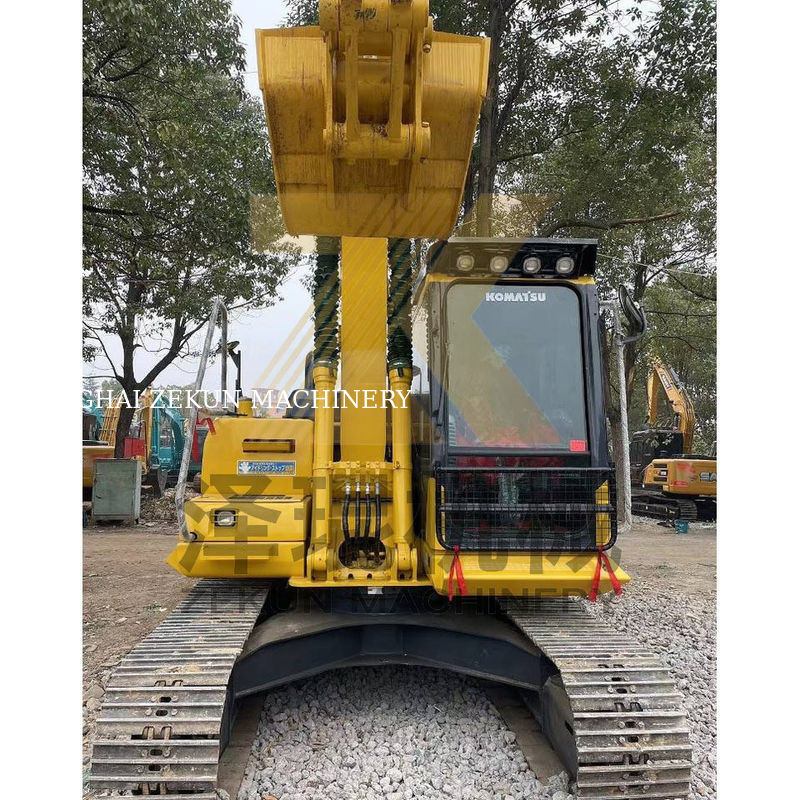 2020 प्रयुक्त कोमात्सु PC130-7 हाइड्रोलिक खुदाई 13 टन मिनी खुदाई 0.53M3 बाल्टी क्षमता
