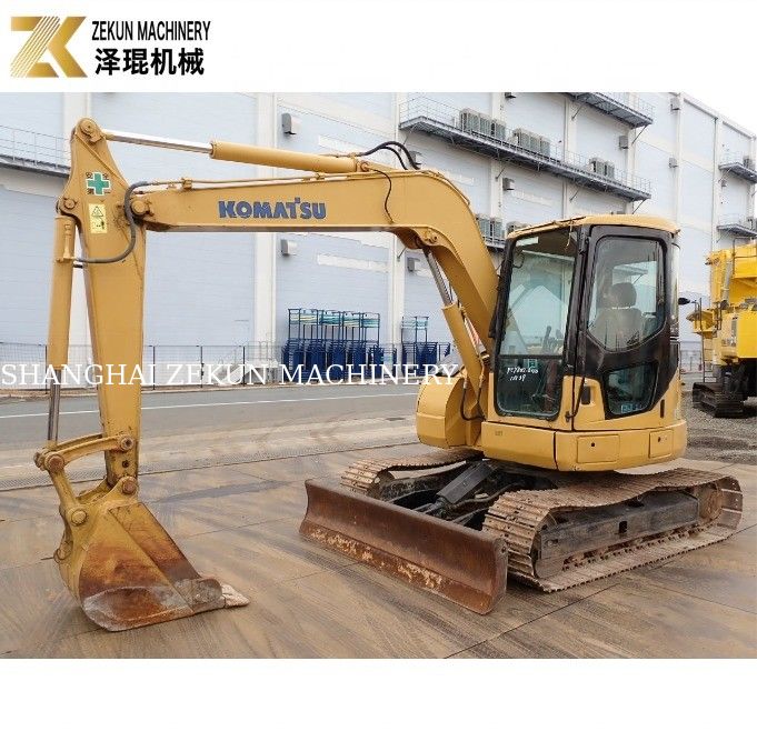7 टन जापान मिनी प्रयुक्त कोमात्सु PC78US खुदाई मशीन PC78 US वर्ष मशीन वजन 7630 KG