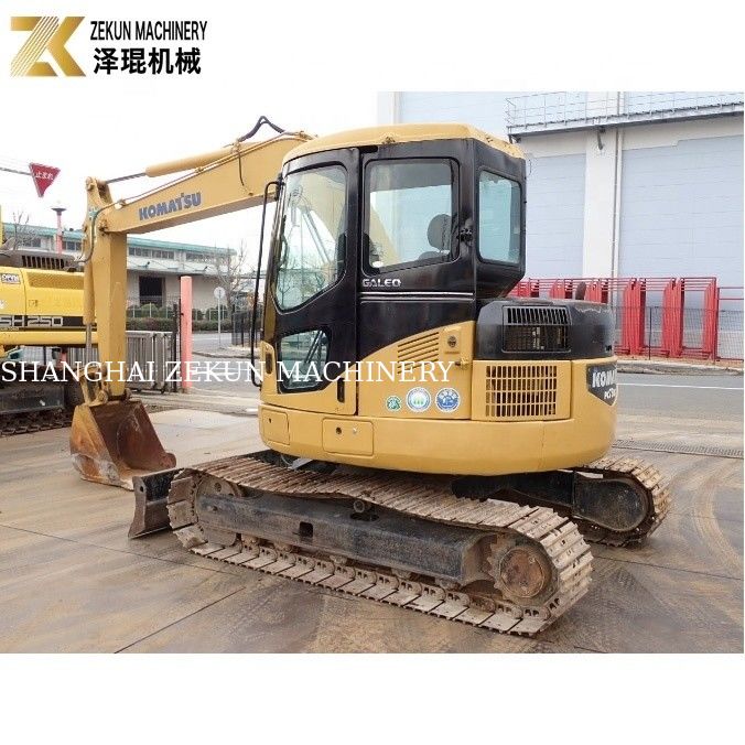 7 टन जापान मिनी प्रयुक्त कोमात्सु PC78US खुदाई मशीन PC78 US वर्ष मशीन वजन 7630 KG