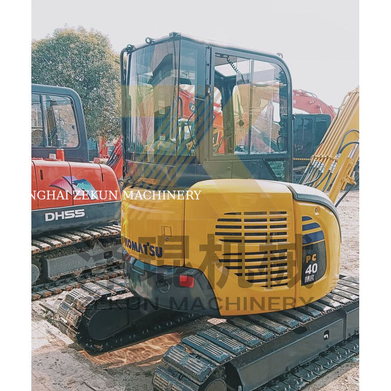 छोटे आकार का इस्तेमाल किया Komatsu PC 40 Excavator PC40MR-1 PC40MR-2 कार्य घंटों के साथ 2001-4000
