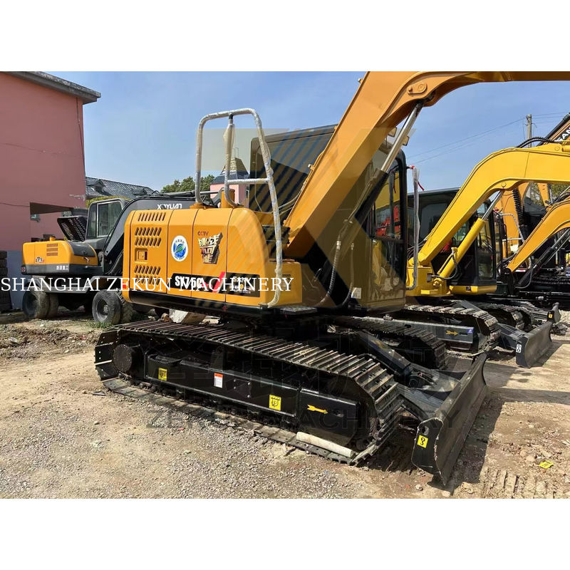 कम घंटे इस्तेमाल किया Sany 75C प्रो खुदाई मशीन 2023 7500 KG वजन बिक्री के लिए