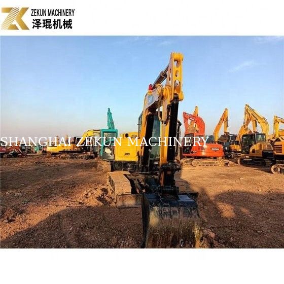 6 टन का इस्तेमाल किया गया Sany SY60C PRO उत्खनन मशीन Sany इंजन और कम घंटे के साथ