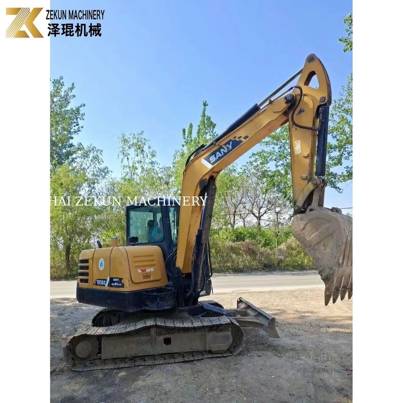 Sany 55 Excavator SY55C-9 5.5 टन ऑपरेटिंग वजन मूल पेंट