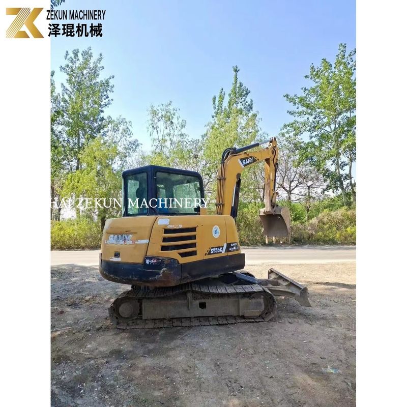 Sany 55 Excavator SY55C-9 5.5 टन ऑपरेटिंग वजन मूल पेंट