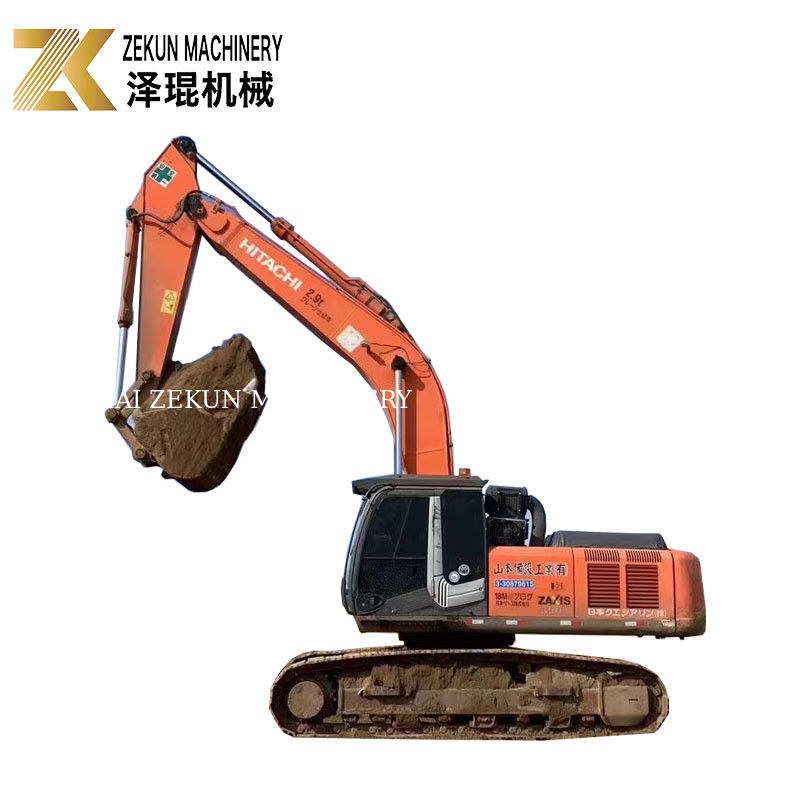35 टन परिचालन भार के साथ अच्छी स्थिति में प्रयुक्त हिताची ZX350-3 खुदाई मशीन ISUZU इंजन