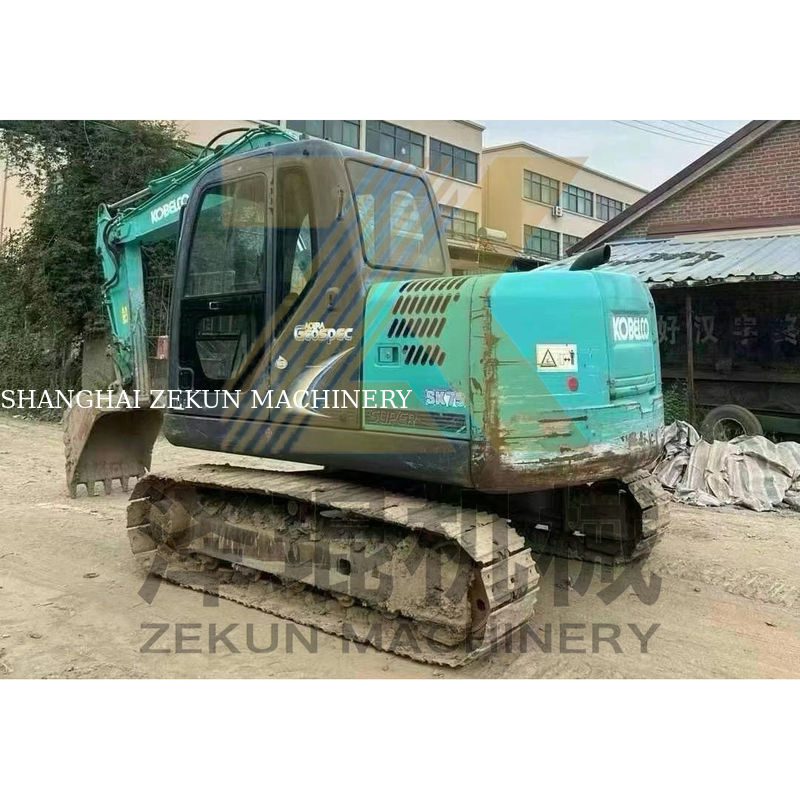 मिनी कोबेलको SK75-8 SK75 उत्खनन मशीन मूल जापान क्रॉलर 4001-6000 घंटे