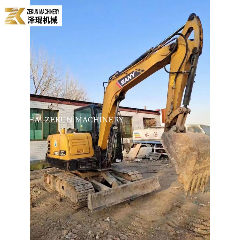 60.7KW प्रयुक्त Sany 90C प्रो खुदाई मशीन, 2001-4000 घंटे अच्छी स्थिति में