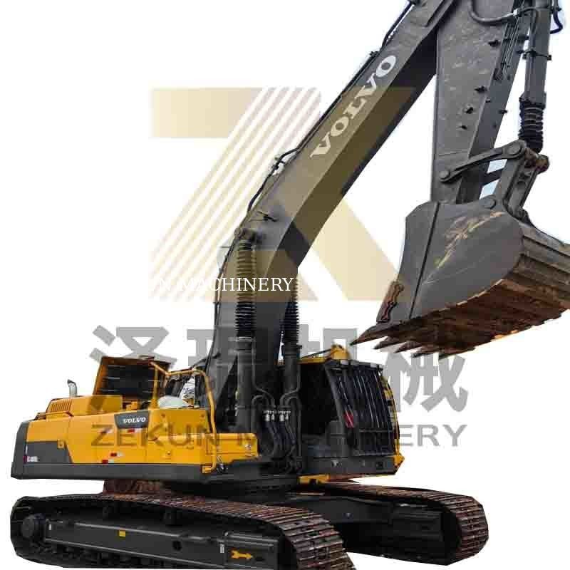 1.77-3.8m3 बाल्टी क्षमता और अच्छी स्थिति के साथ प्रयुक्त वोल्वो Ec480DL खुदाई मशीन