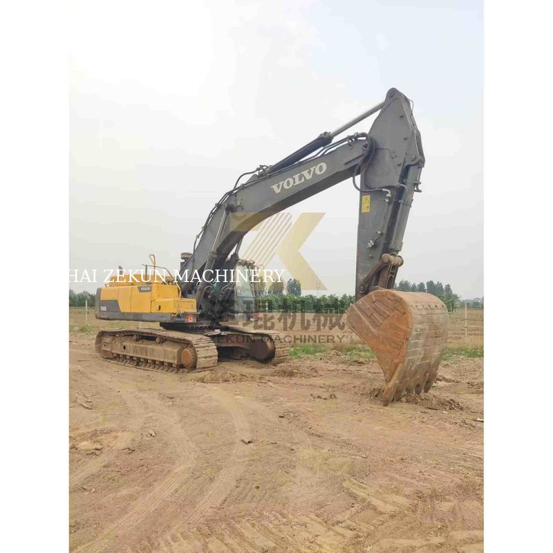 प्रयुक्त वोल्वो EC480DL 48T खुदाई मशीन 1.77-3.8m3 बाल्टी कोरिया आयात