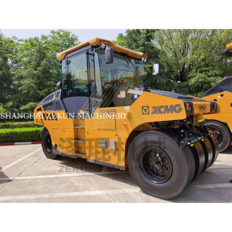 26 टन XCMG XP265S टायर रोलर EU स्टेज III सड़क निर्माण उपकरण
