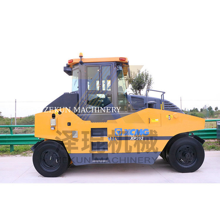 30 टन XCMG XP263 टायर रोलर चीन चरण III सड़क निर्माण उपकरण