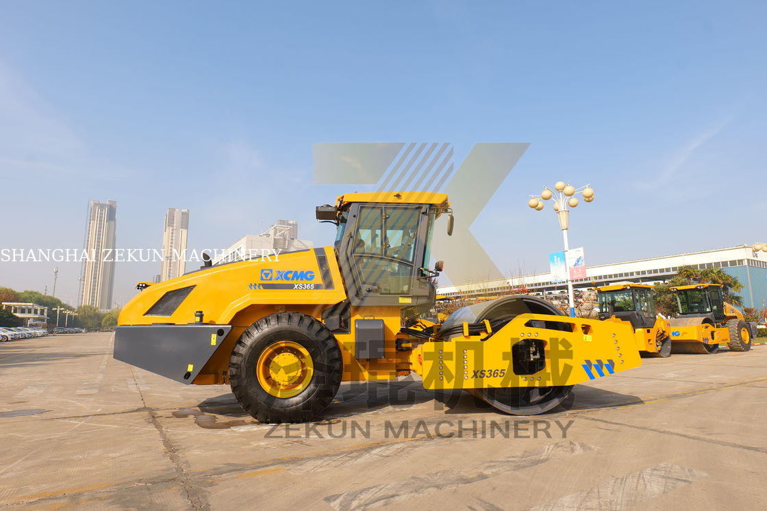 36T XCMG XS365 हाइड्रोलिक रोलर ∙ चीन चरण III ∙ सड़क उपकरण