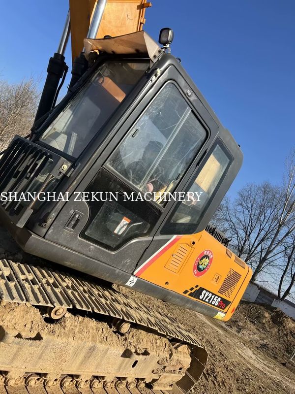 2019 Sany SY215C खुदाई मशीन 21 टन कम घंटे निर्माण व्यवसाय के लिए शीर्ष विकल्प