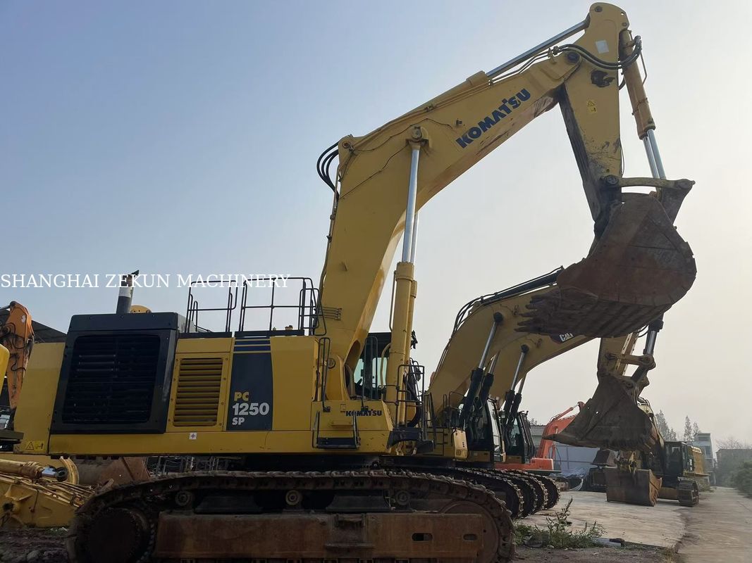 2019 कोमात्सु पीसी1250-8 खुदाई मशीन आदर्श 120 टन खनन इकाई व्यवसाय के लिए