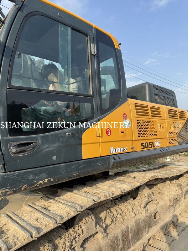 2020 हुंडई R505VS 50 टन भारी शुल्क परियोजनाओं के लिए भारी शुल्क खुदाई मशीन
