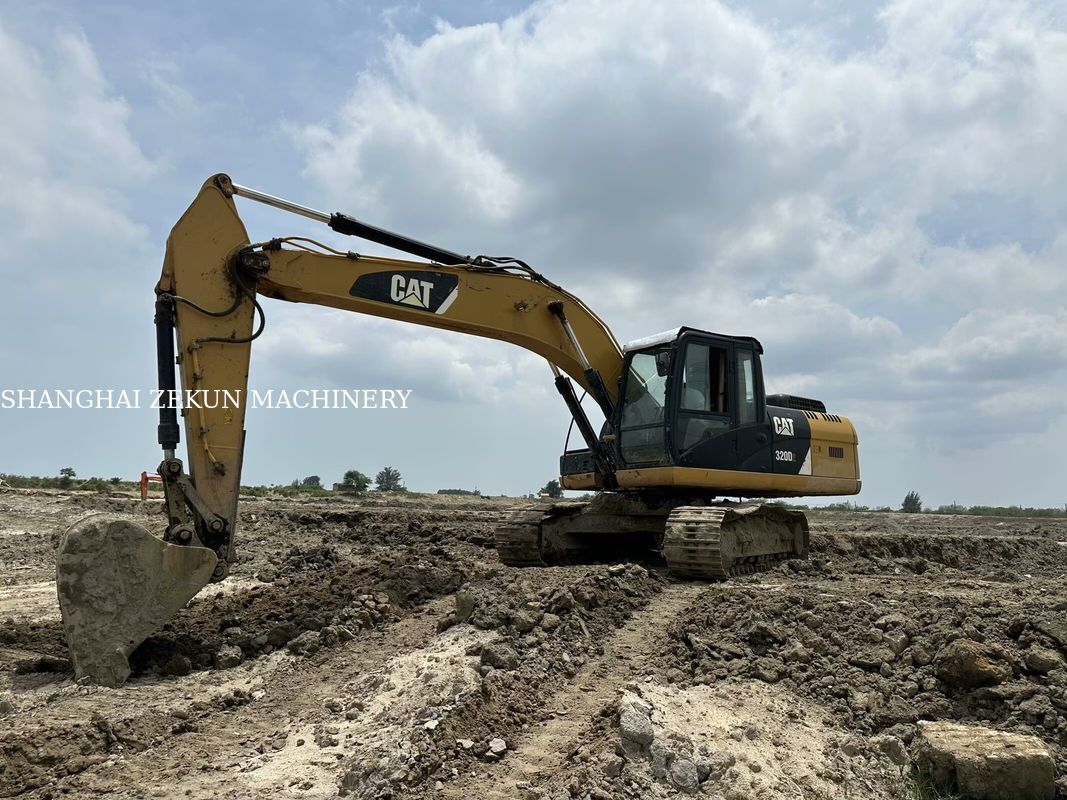 2014 CAT 320D2 खुदाई मशीन 10 812 घंटे और प्रदर्शन हाइड्रोलिक प्रवाह दर 2 × 214 एल/मिनट यात्रा गति 3.5 / 5.5 किमी/घंटा