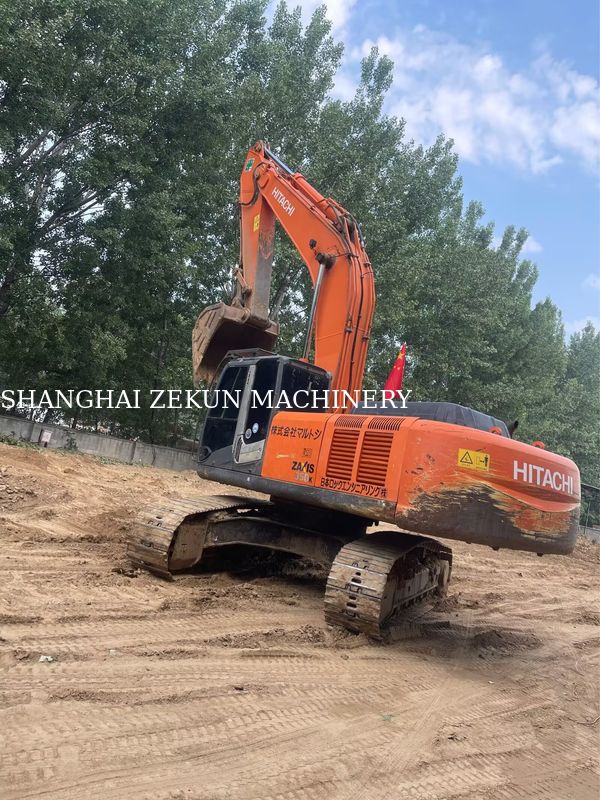 2016 हिताची ZX350H-3 खुदाई मशीन एयर कंडीशनिंग केबिन अधिकतम खुदाई गहराई 460 मिमी 5600hrs महान स्थिति में