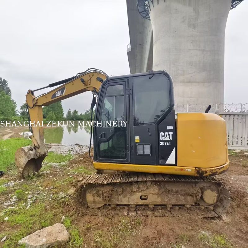 2017 CAT 307E2 खुदाई करने वाला यंत्र 12544 घंटे अधिकतम डंपिंग ऊंचाई 070 मिमी हाइड्रोलिक दबाव 28 एमपीए