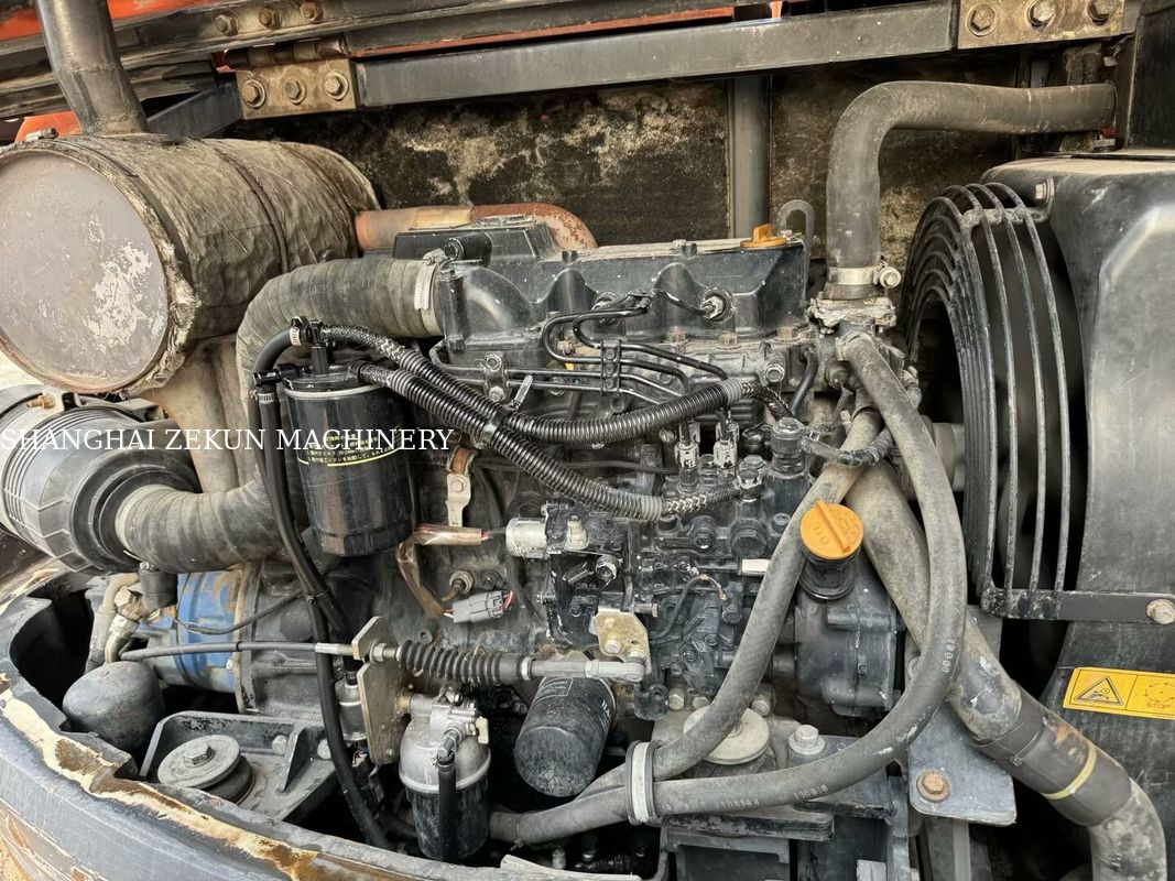 Doosan DX60 उत्खनन उपकरण स्तर 3 उत्सर्जन मानक अधिकतम पहुंच जमीन के स्तर पर 100 मिमी और प्रदर्शन