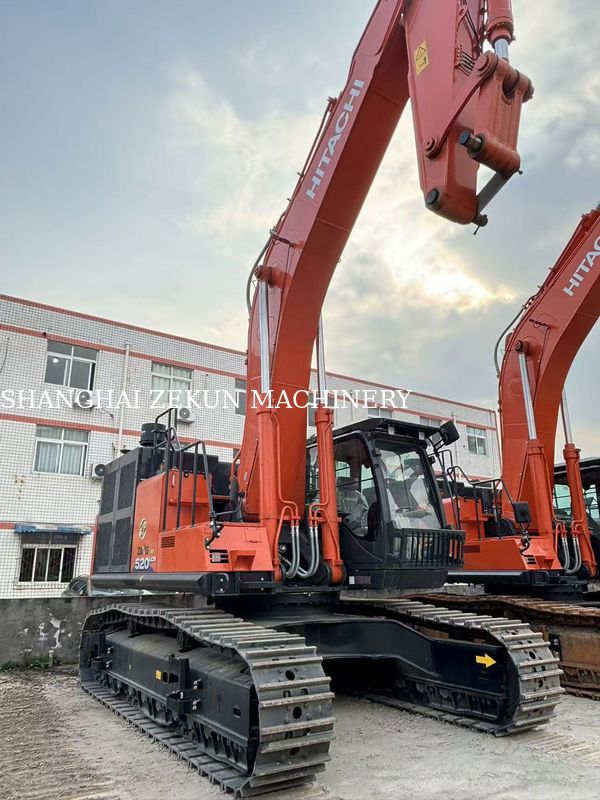 2024 हिताची ZX520LCH उत्खननकर्ता अधिकतम पहुंच जमीन के स्तर पर 12 विस्थापन 15.68 L अगले प्रोजेक्ट के लिए