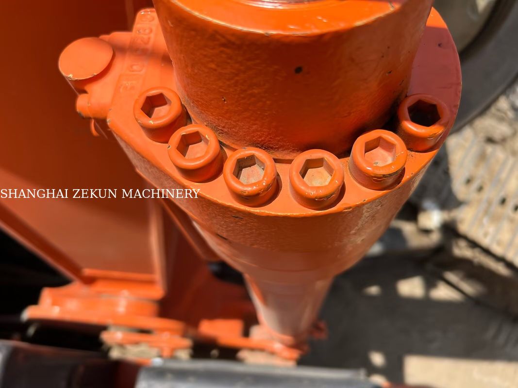 हिताची ZX120-6 खुदाई मशीन 14165hrs व्यापारिक जरूरतों के लिए ईंधन टैंक क्षमता 240 L हाइड्रोलिक दबाव 34.3 एमपीए