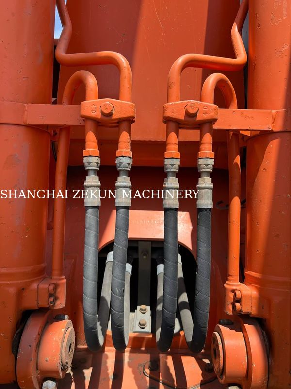 हिताची ZX120-6 खुदाई मशीन 14165hrs व्यापारिक जरूरतों के लिए ईंधन टैंक क्षमता 240 L हाइड्रोलिक दबाव 34.3 एमपीए