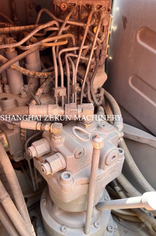 हिताची ZX120-6 खुदाई मशीन 14165hrs व्यापारिक जरूरतों के लिए ईंधन टैंक क्षमता 240 L हाइड्रोलिक दबाव 34.3 एमपीए