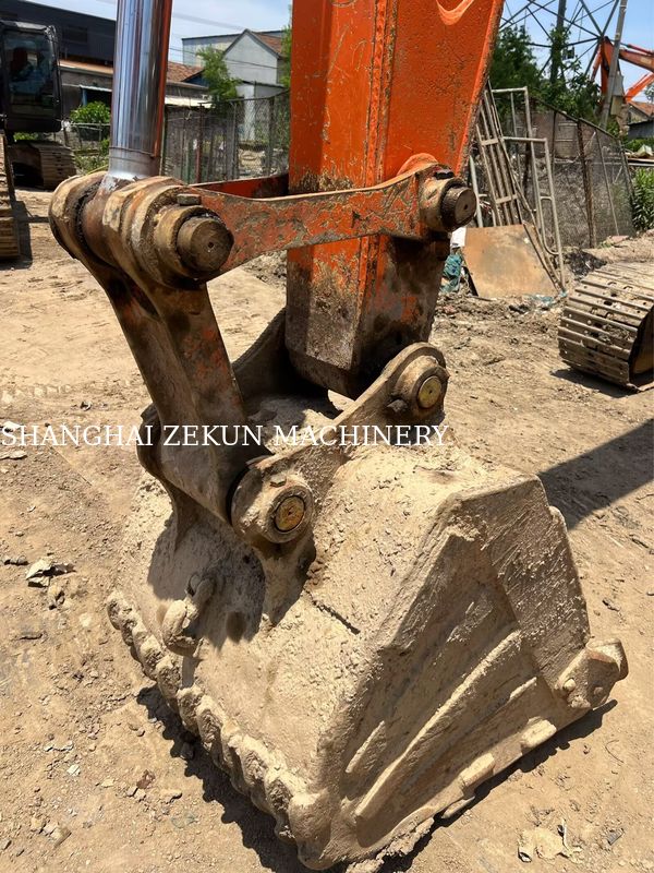 हिताची ZX120-6 खुदाई मशीन 14165hrs व्यापारिक जरूरतों के लिए ईंधन टैंक क्षमता 240 L हाइड्रोलिक दबाव 34.3 एमपीए
