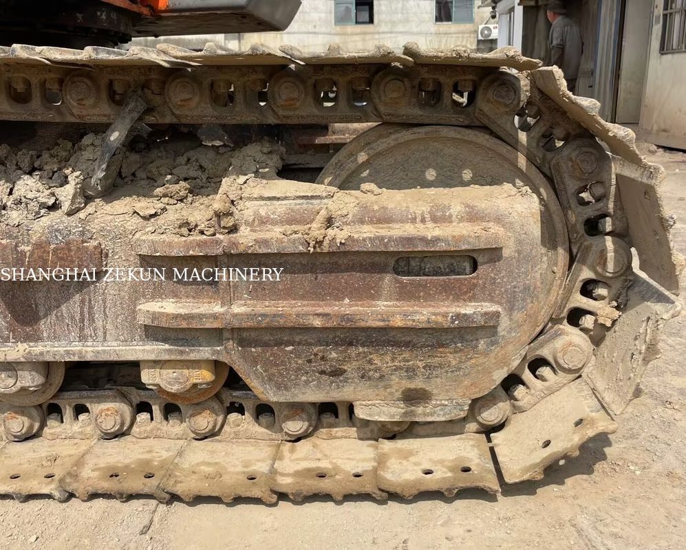 Hitachi ZX120-6 खुदाई करने वाला इस्तेमाल किया गया, 2.5 मीटर बांह की लंबाई और 210 मिमी अधिकतम डंपिंग ऊंचाई 11158 घंटे
