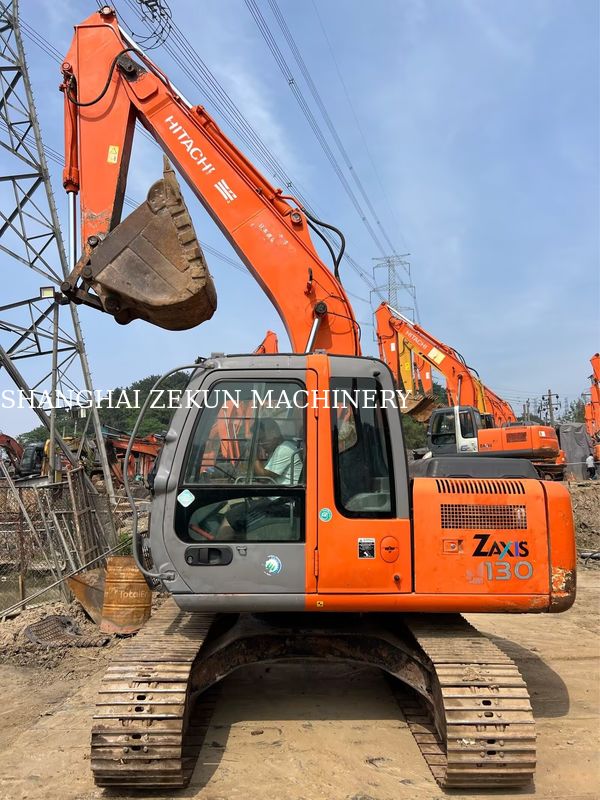 उपयोग किया गया हिताची ZX130-6 उत्खननकर्ता, 11053 घंटे, 4.6 मीटर बूम लंबाई, 34.3 एमपीए हाइड्रोलिक दबाव