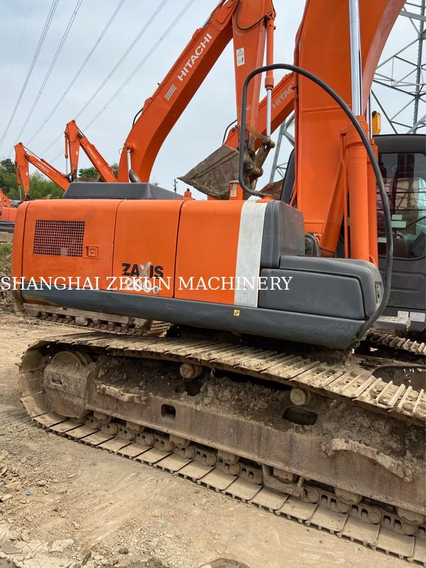 11050 घंटों के साथ प्रयुक्त हिताची ZX200-3G खुदाई मशीन हाथ की लंबाई 2.94 M बूम की लंबाई 5.7 M