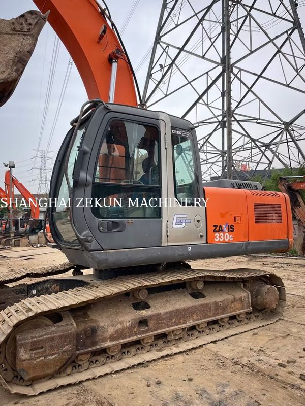 हिताची ZX200-3G खुदाई मशीन 10658hrs हाथ की लंबाई 2.94 m अधिकतम खुदाई ऊंचाई 620 मिमी