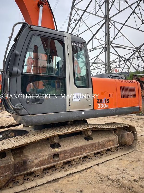हिताची ZX200-3G खुदाई मशीन 10658hrs हाथ की लंबाई 2.94 m अधिकतम खुदाई ऊंचाई 620 मिमी